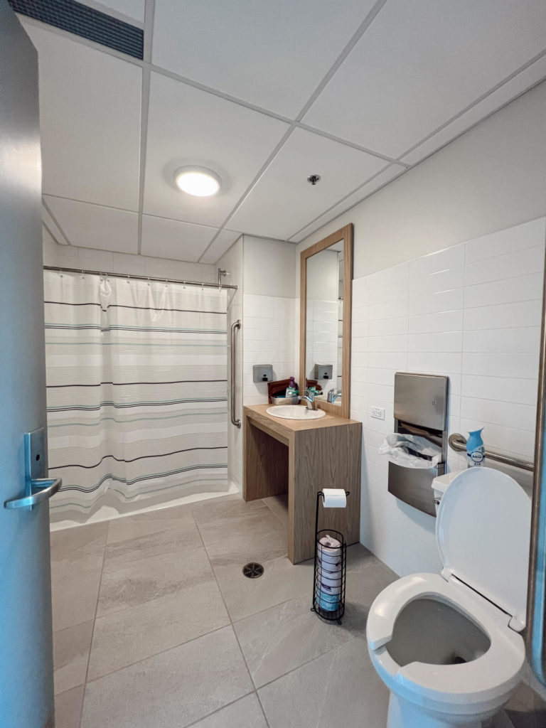 Salle de bain des employées